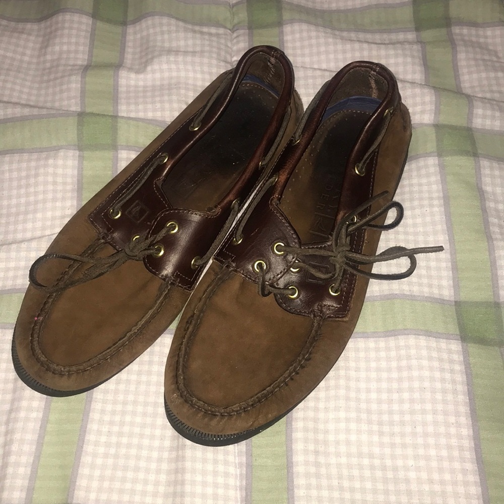 SPERRYS dark leather